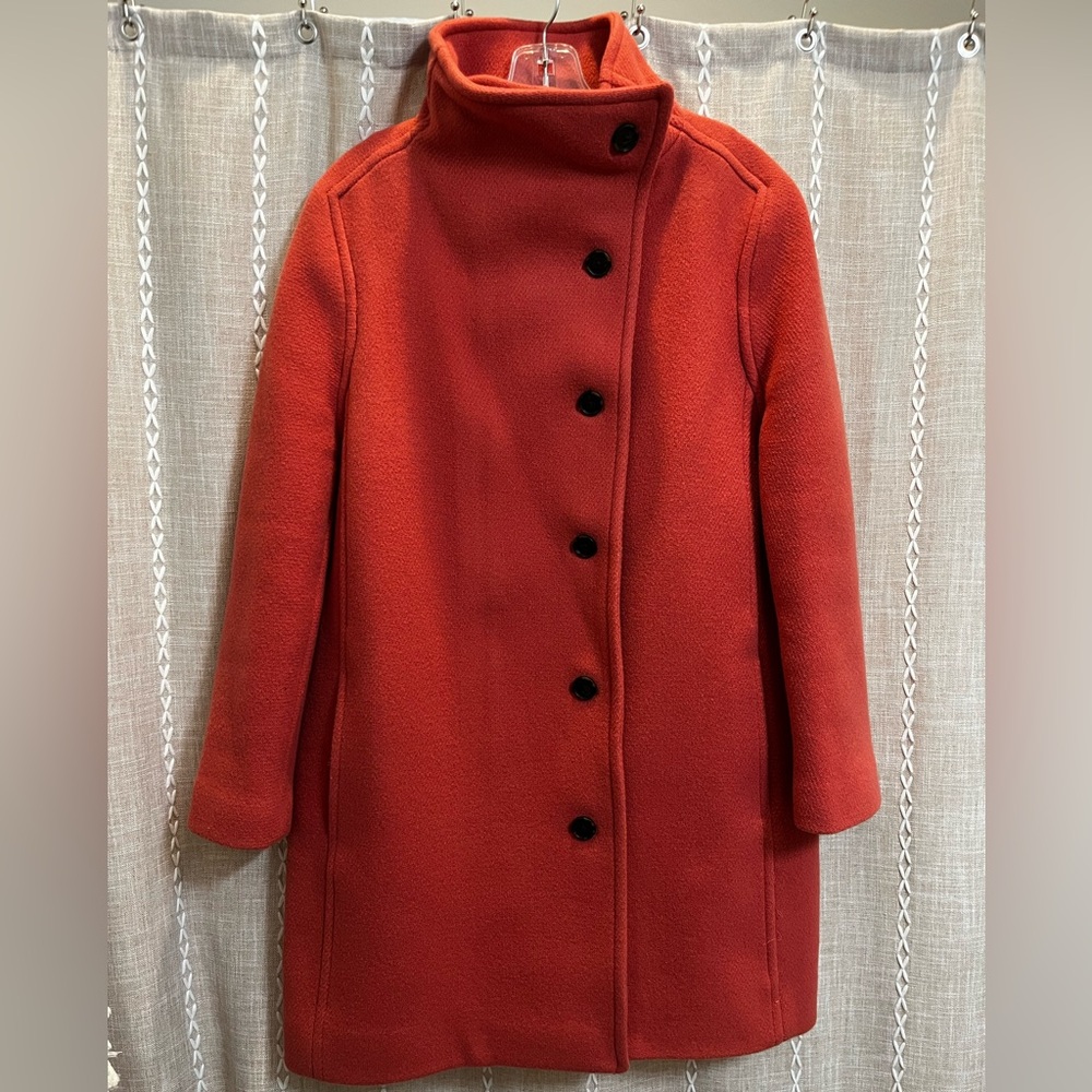 J. Crew Italian Stadium Cloth Coat 4P